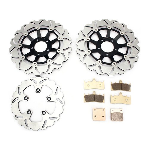 Front rear brake discs - front,