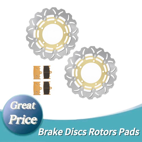 Front brake discs - pads, for