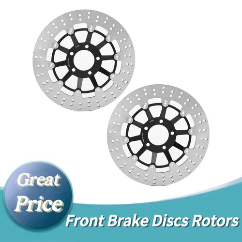 Pair front brake discs for - front,