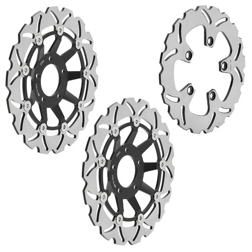 Front rear brake discs - rear, for